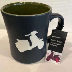 Starbucks collectors mug 2011 embossed with Vespa